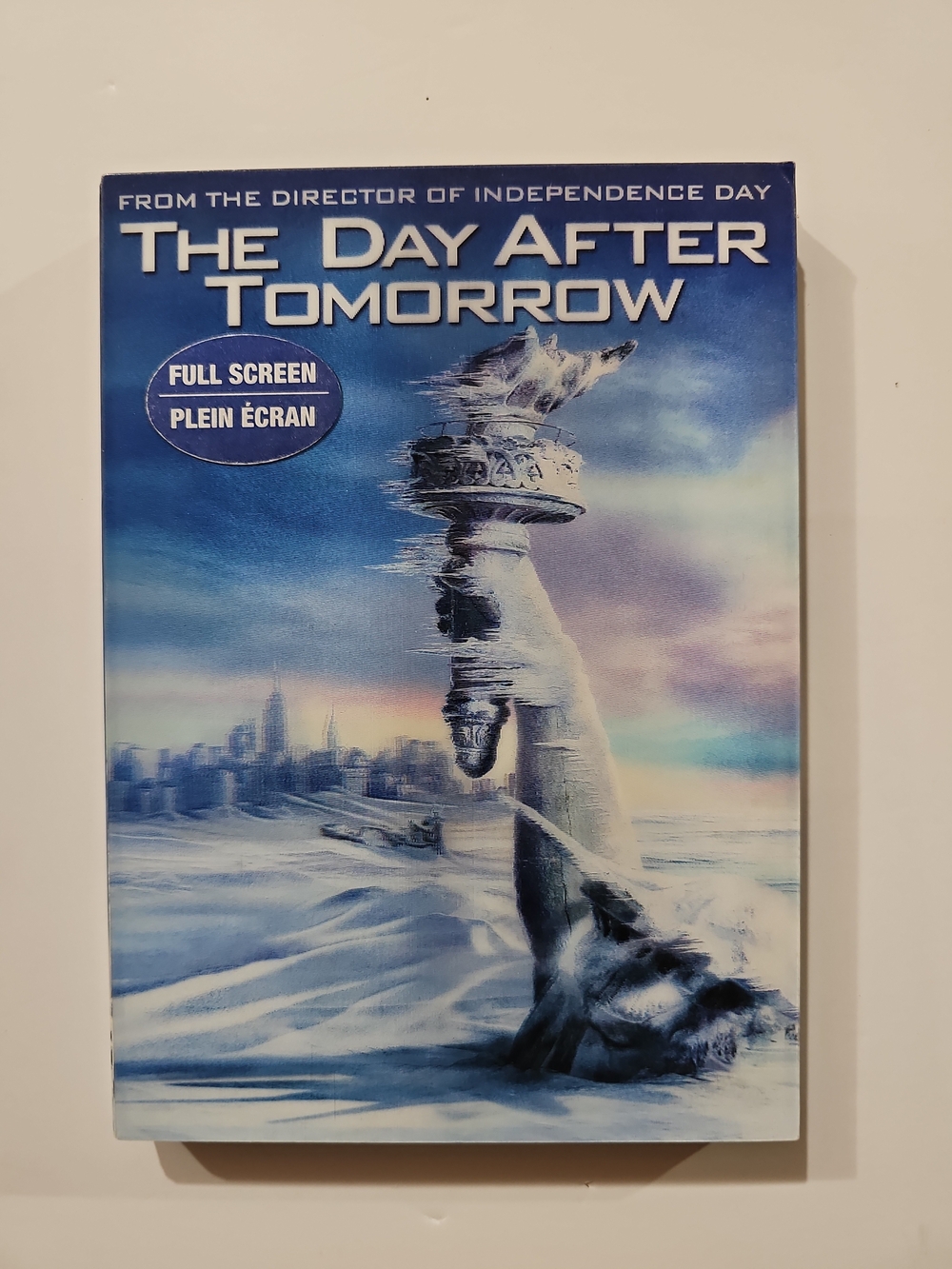 The Day After Tomorrow Widescreen Edition DVD w/ Lenticular Slipcover